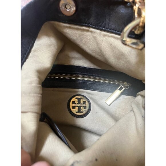Tory Burch Leather Dena Crossbody Purse Vintage - Picture 5 of 8